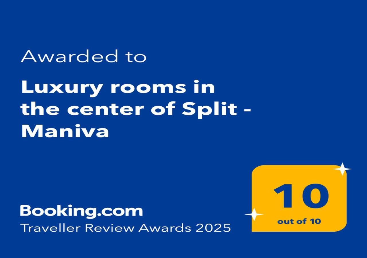 Luxury Rooms In The Center Of Split - Maniva Exterior foto